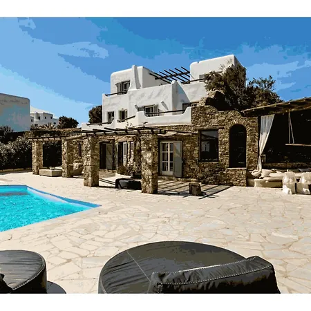 Private With View And Pool Mykonos Town