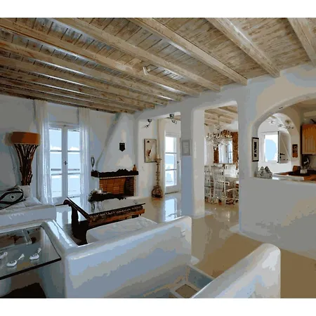 Semesterbostad Private With View And Pool Mykonos Town