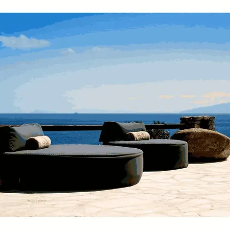 Semesterbostad Private With View And Pool Mykonos Town